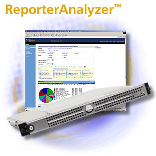 ReporterAnalyzer 网络流量分析仪-全面的广域网链路趋势分析和报告